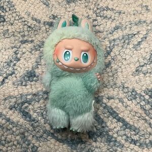 Mint Green Furry Monster Plush Toy